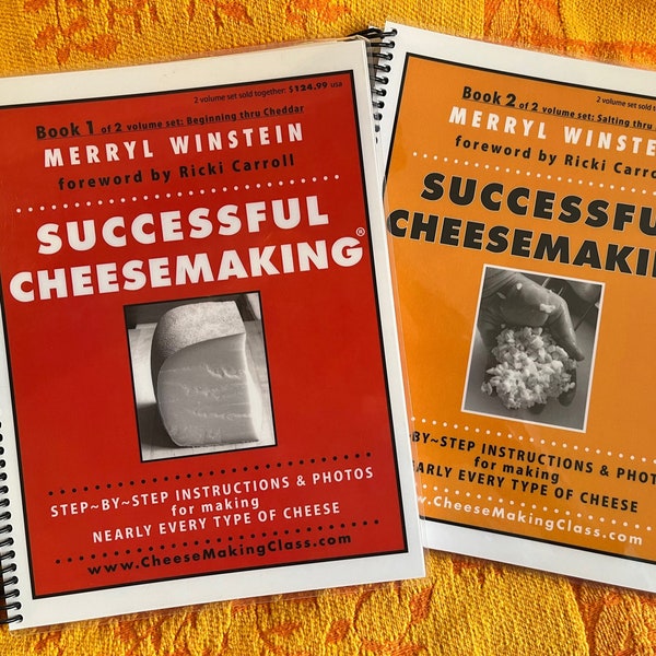 SUCCESSFUL CHEESEMAKING ® book, by Merryl Winstein. Make best artisan cheese step-by-step Cheese making brewing bread fermenting wine making