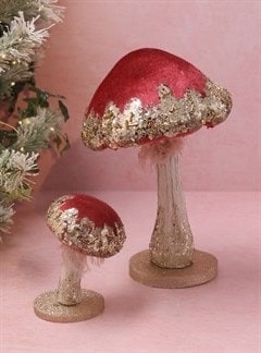 Toadstool Mushroom Candles – Crescent & Craft