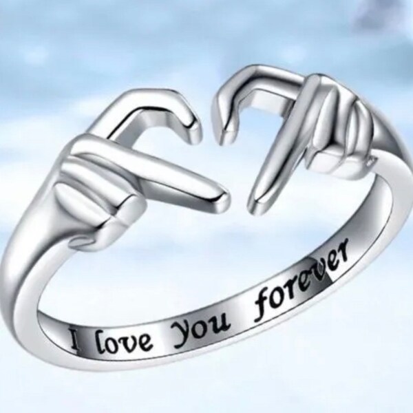 I Love You Ring Etsy