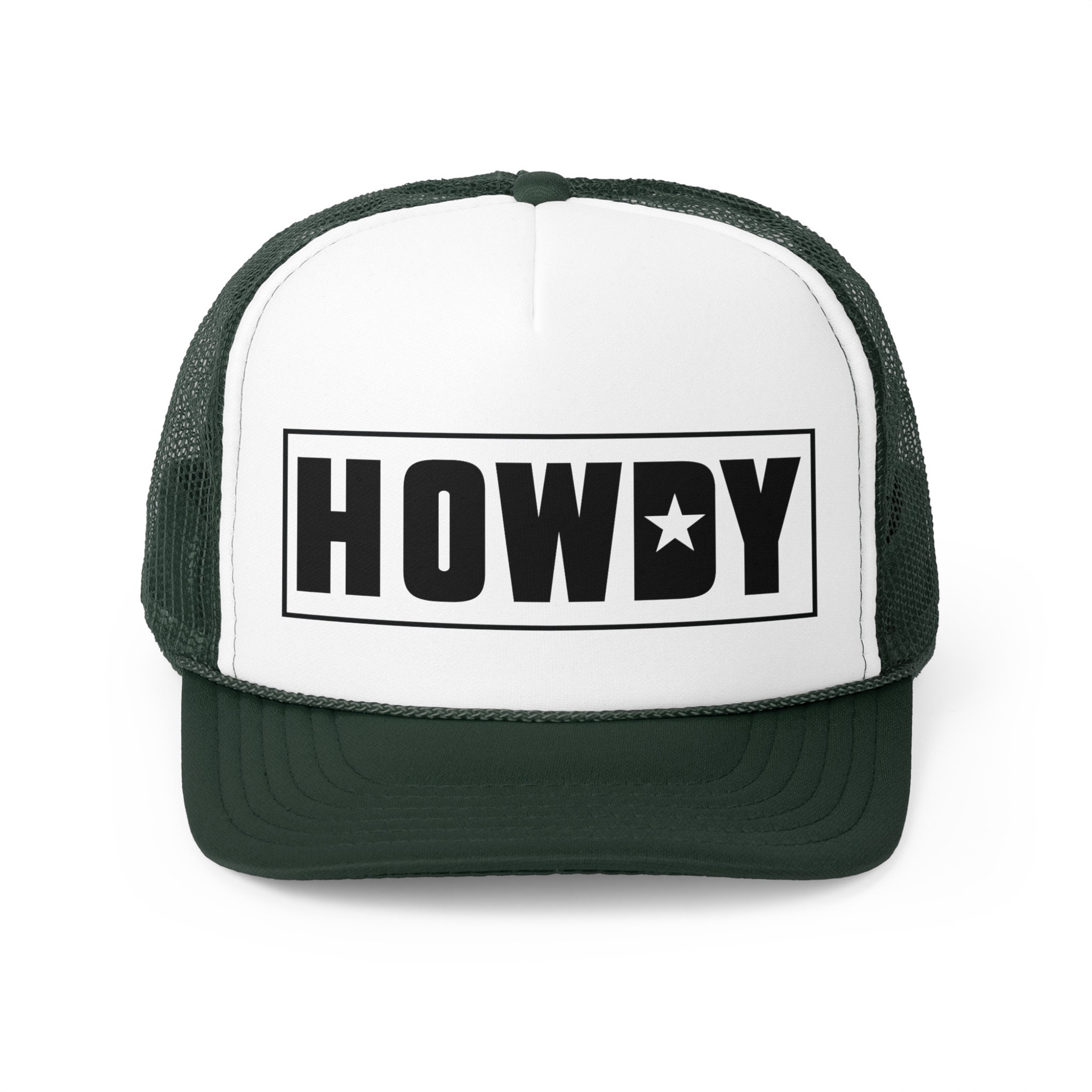 Casquette Camionneur Vintage 'Howdy Po Folks' Années 80 – Style Jean Et Maille