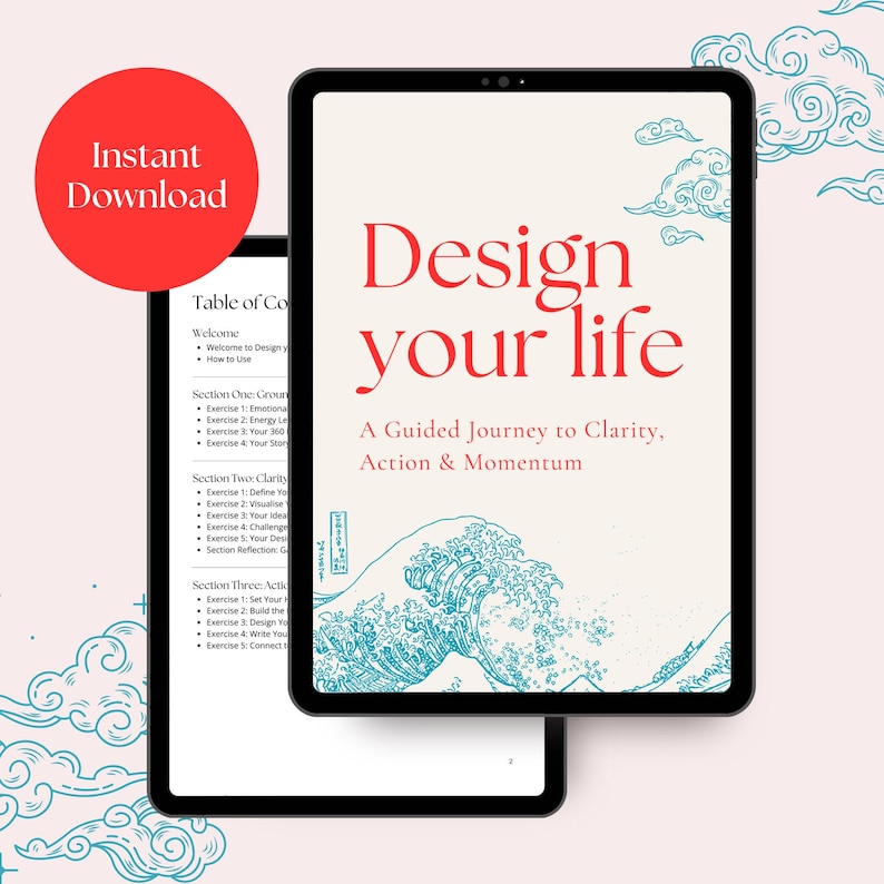 Designing My Life.pdf Design Your Life Workbook | Guided Self-reflection (PDF Pattern) - Etsy
