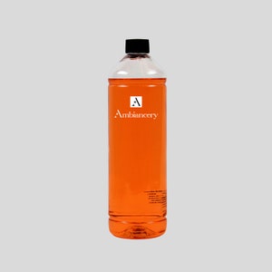 Lamp oil for oil lamps | Orange | Colored | Odorless | Top quality | Lamp oil | Soot-free | 1 liter