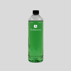 Lampenöl für Öllampen | Hellgrün | Farbig | Geruchlos | Top Qualität | Lampen-Öl | Rußfrei | 1 Liter