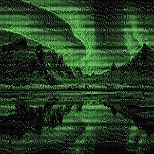 Aurora Boreal, patrón de crochet de mosaico superpuesto