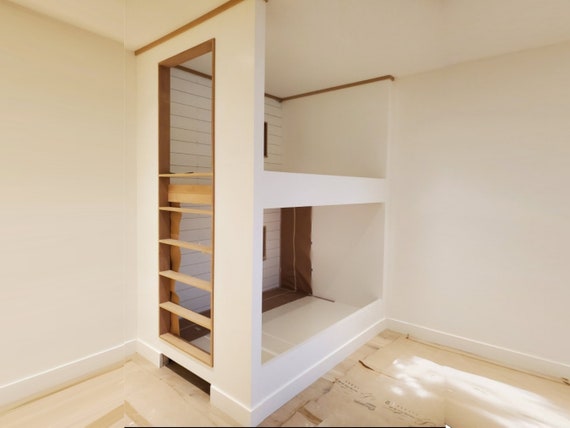 DIY Full Size Wooden Bunk Bed Plans – Simple Build (Digital Plan)