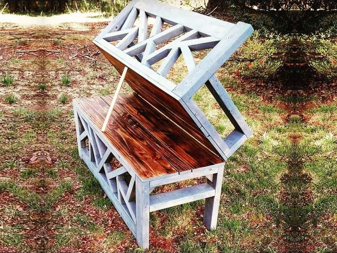 Multifunction Bench Plan, Folding Bench to Table , Compact Bench Plans Etsy