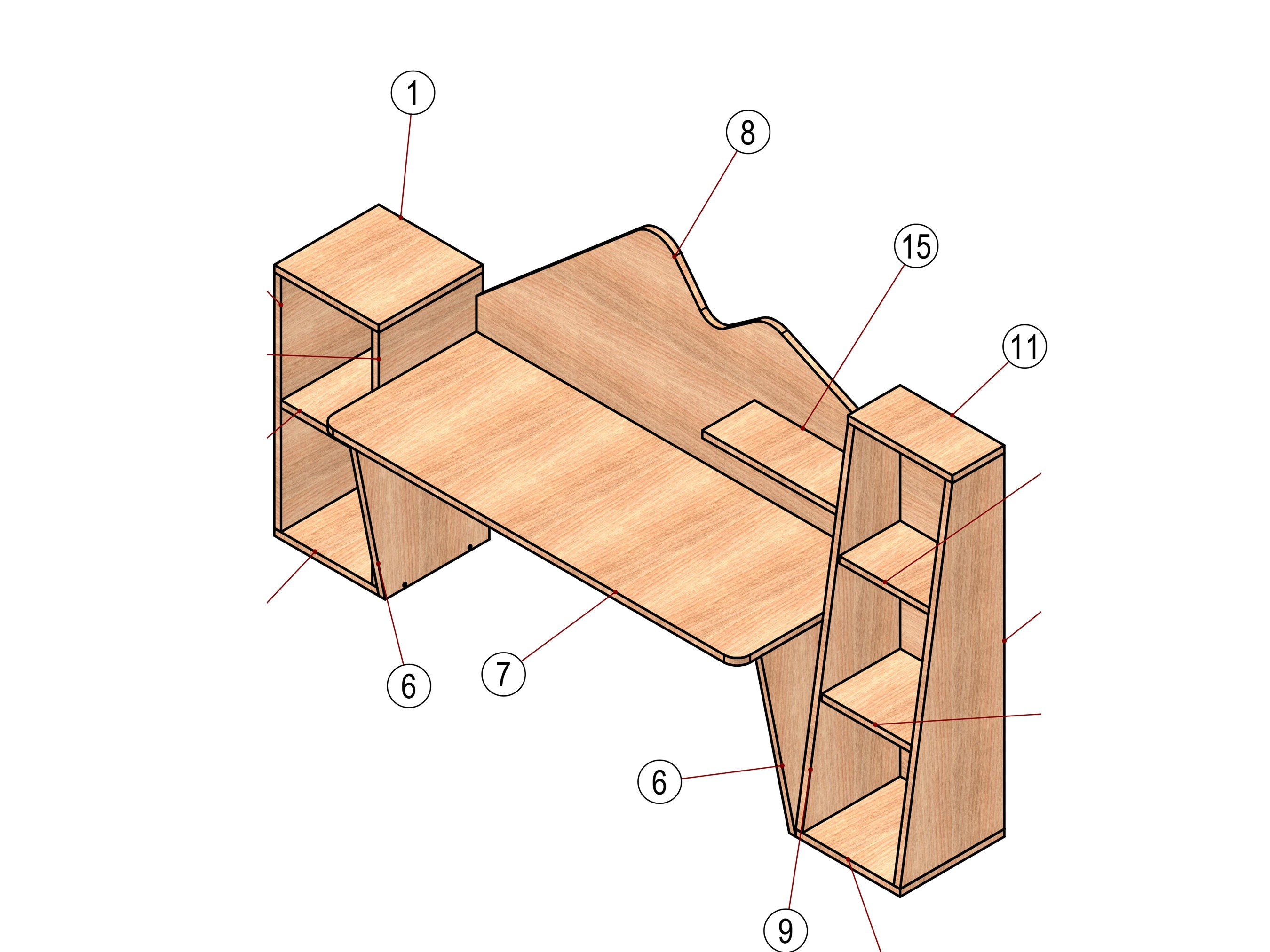 DIY Desks for Kids How to Build the Perfect Desk for Your Etsy