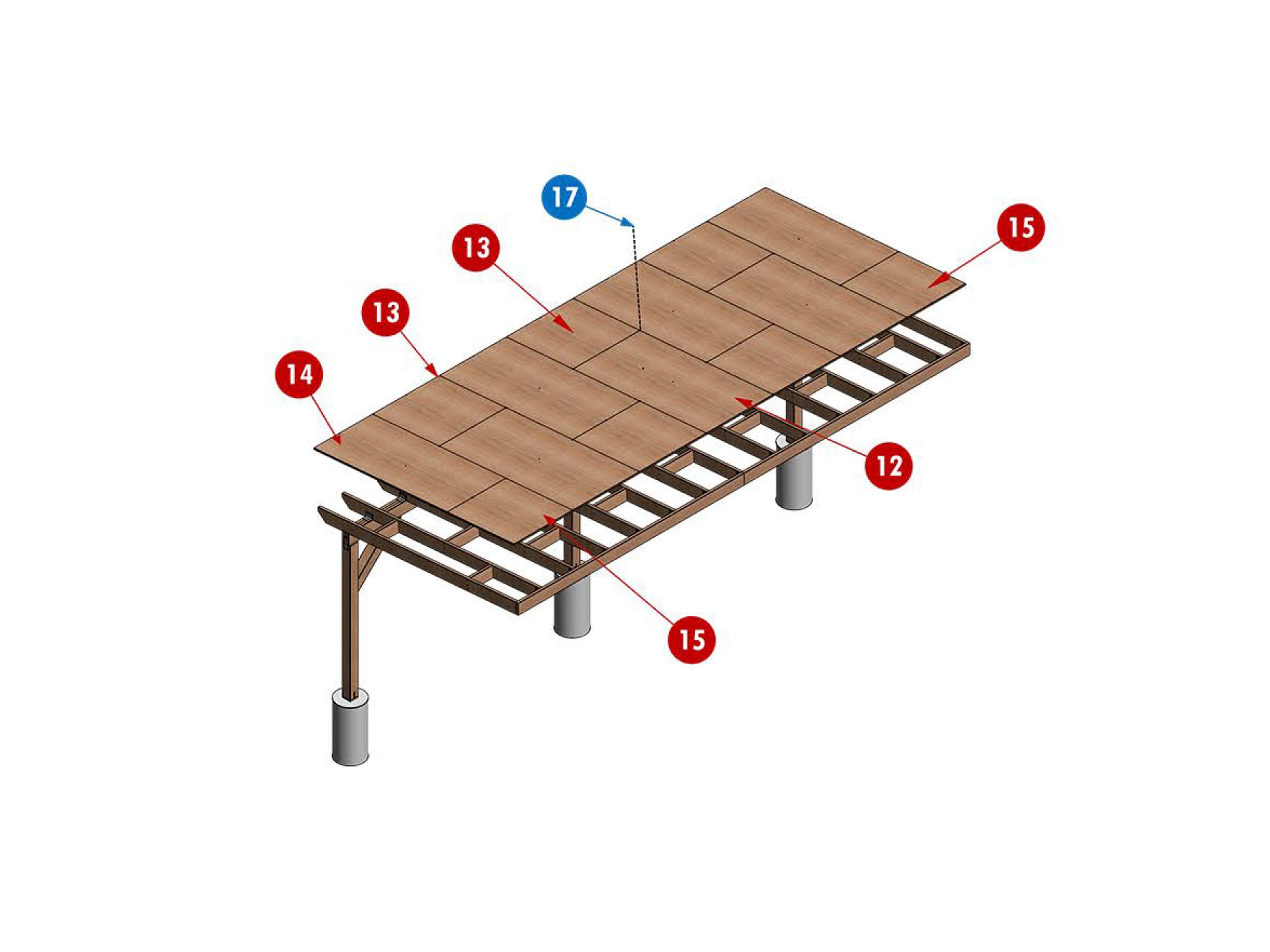 14x27 Lean to House Carport Plans, Attached Patio Build Plan - Etsy