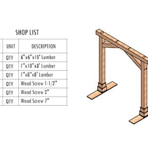 Diy wedding arbor plans, build plan for wedding arch , diy plans for trellis