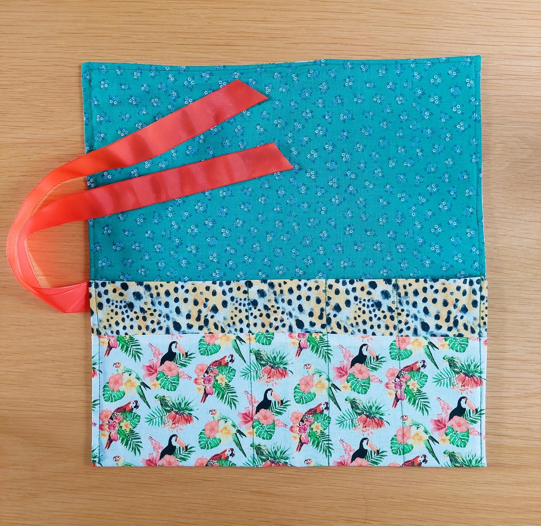 Cutlery Storage Roll Travel Cutlery Case Washable Eco Etsy UK