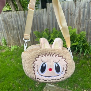plush monster purse