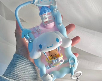 Handmade Anime Inspired Phone Case | Blue Decoden Phone Case | Gift For Her | Phone Case For iPhone, Samsung and Android
