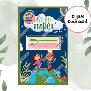 Children&#39;s Thematic Crossword Puzzles.