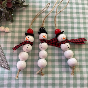 DIY Snowman Ornament Craft Kit