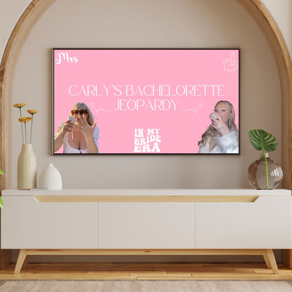 Bachelorette Jeopardy PowerPoint Game Template | Bridal Jeopardy PowerPoint Game Template | Bachelorette Party Game