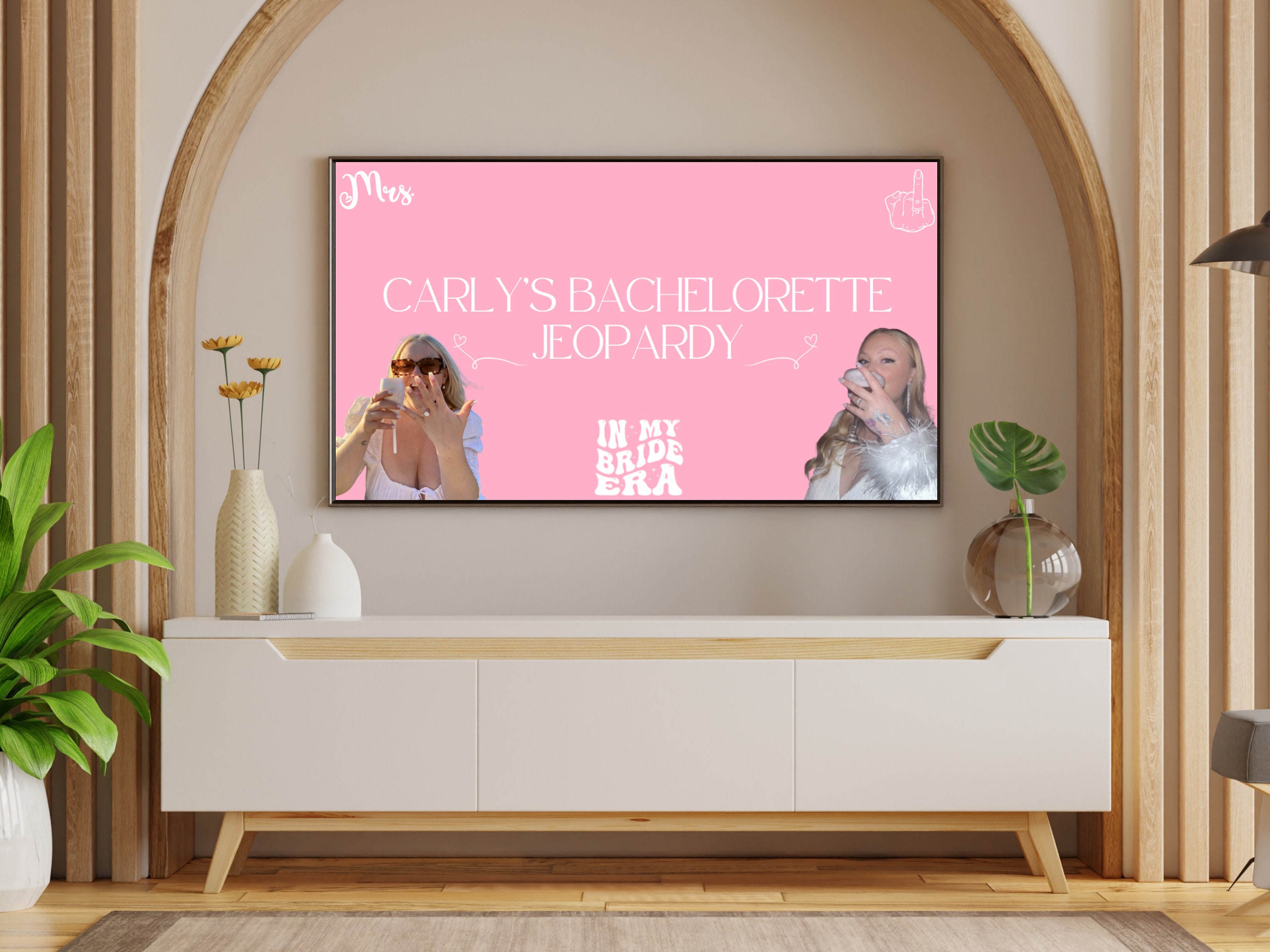Bachelorette Jeopardy Powerpoint Game Template Bridal Jeopardy