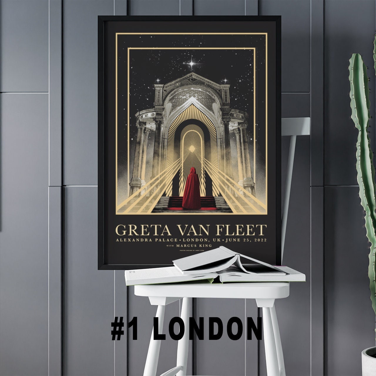 Discover Greta Van Fleet Tour 2022 Posters, Greta Van Fleet Different Posters