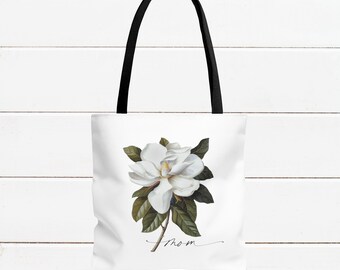 Stylish Botanical Tote Bag Shopper - Gift for Mom - Mothers Day