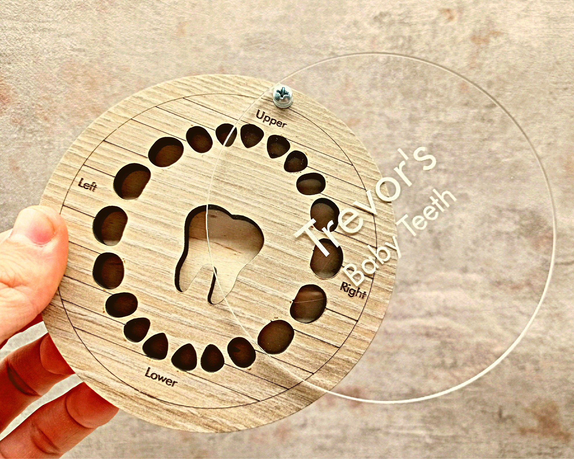 Personalized Baby Shower Gift Keepsake Tooth Box Custom Etsy