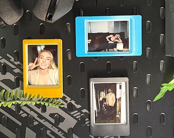 Instax Mini Pegboard Picture Frame for IKEA Skådis | Small Photo Display Frame