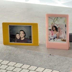 Instax Mini Standing Picture Frame | Tabletop Desk Small Photo Frame