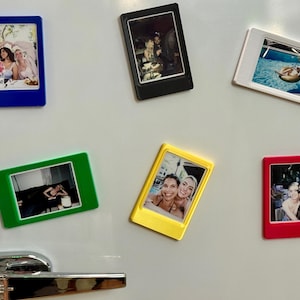 Instax Mini Magnetic Picture Frame for Fridge, Locker, Office | Magnetic Polaroid Photo Frame