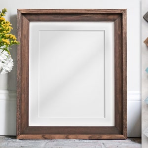 Fotolijst, aangepast frame, fotolijst, frame, klassiek frame, rustiek frame, boerderijframe, boerderijdecor, rustiek fotolijstje, hout