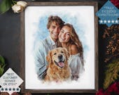 Digital Portrait, portrait from photo,