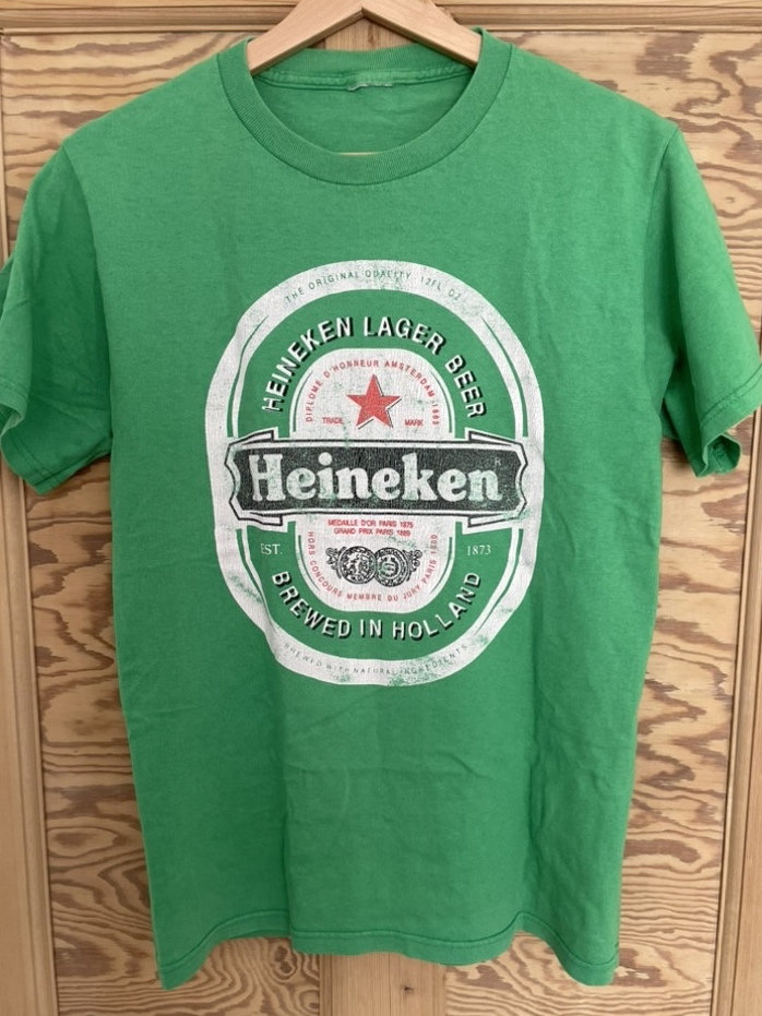 Vintage Heineken Shirt : Vintage Heineken Logo T-shirt