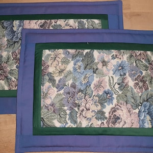 Place Mats Table Decor Set Of Two Placemats