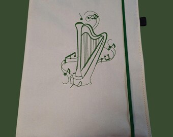 Harp sheet music protector + A4 display sleeve