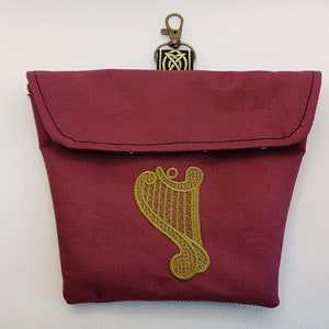 Celtic harp tuning key case