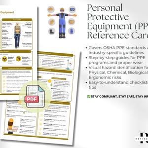 Ultimate 3-in-1 Construction Cards Bundle Civil Engineer OSHA ...