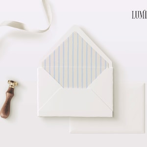 ENVELOPE LINER TEMPLATE, USA Größe A7 5x7, bunter editierbarer handgezeichneter Liner, dreieckige Klappe, quadratische Klappe, Muschel Umschlag