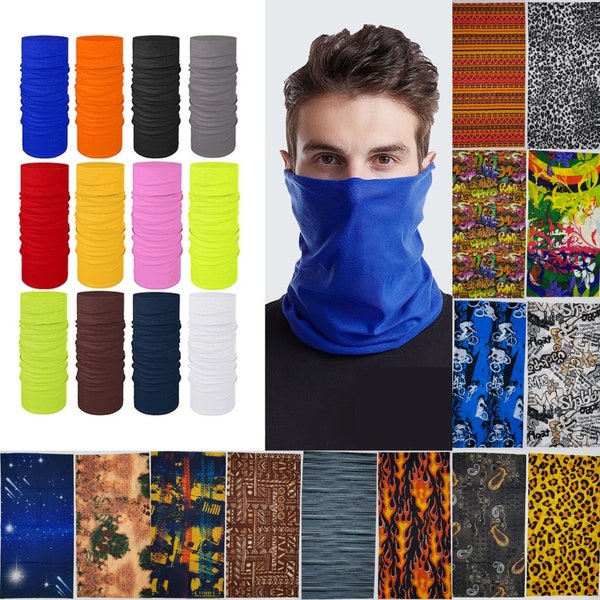 Loop Schal Multifunktionstuch Bandana Stirnband Sport Halstuch Outdoor Biker Afrika Indien Galaxy