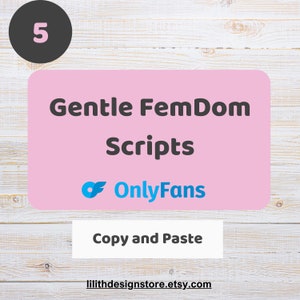 Gentle FemDom Scripts | Gentle Domination JOI Scripts | FemDom Scripts | Female Dominance Scripts | FemDom JOI Script  for Onlyfans, Fansly