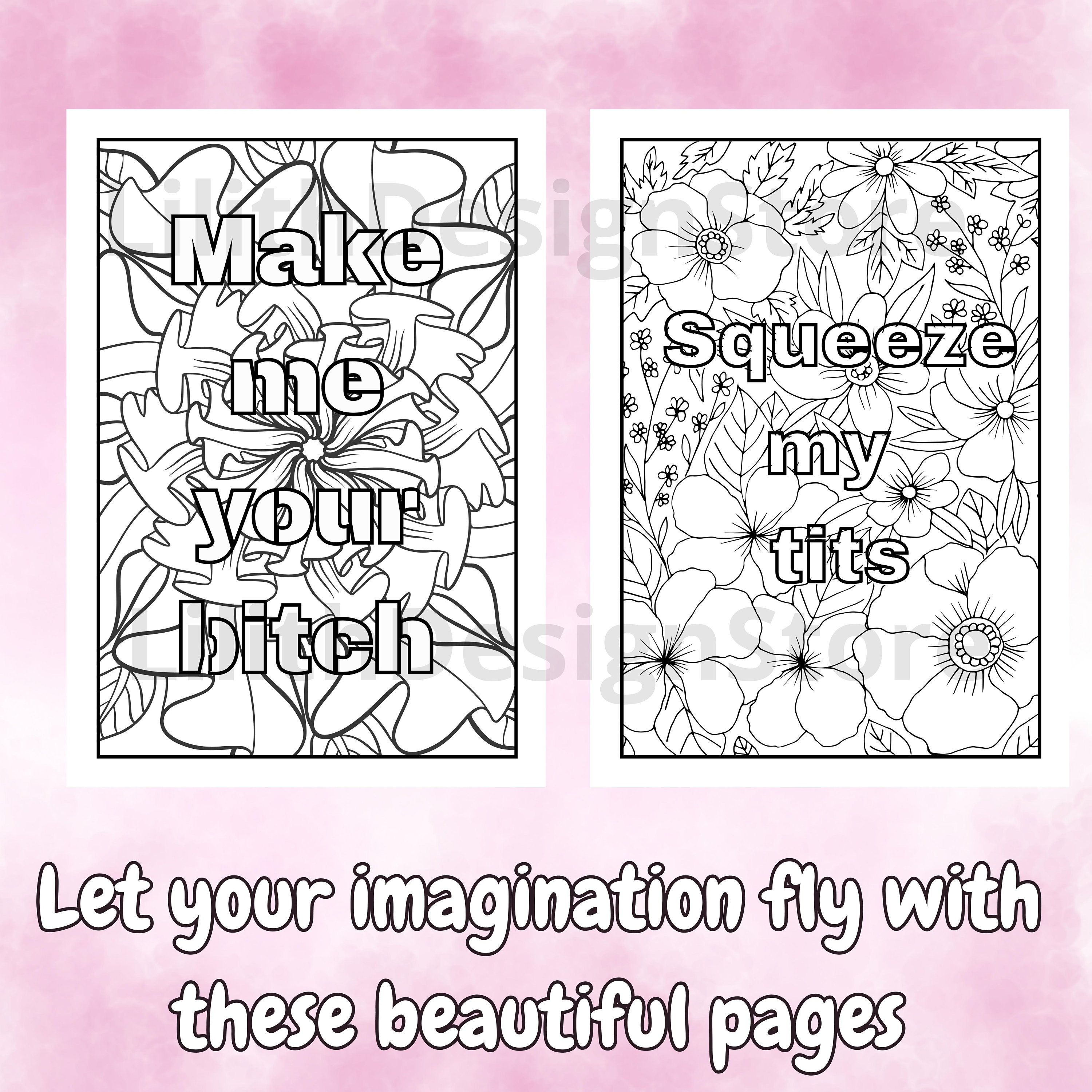 25 Dirty Coloring Pages for Adults - Il Fullxfull.4967771548 Hyta 