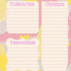Holiday Packing List