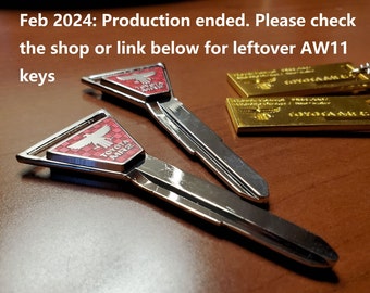 MR2 Replica Mascot Key - for AW11, SW20, and ZZW30!