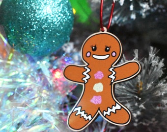Tiffany and Co. Crystal Gingerbread Man Christmas Tree Ornament - Etsy