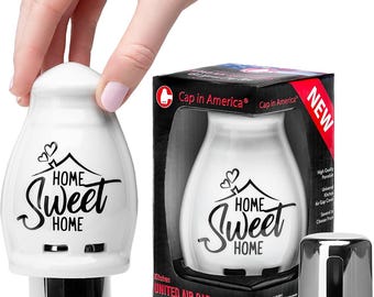 Porcelain Kitchen Air Gap Cover - Handmade Durable Ceramic Home Improvement Decoration. Installs In Seconds. High-End Gloss Kiln Baked China