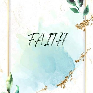 Faith, Hope and Love
