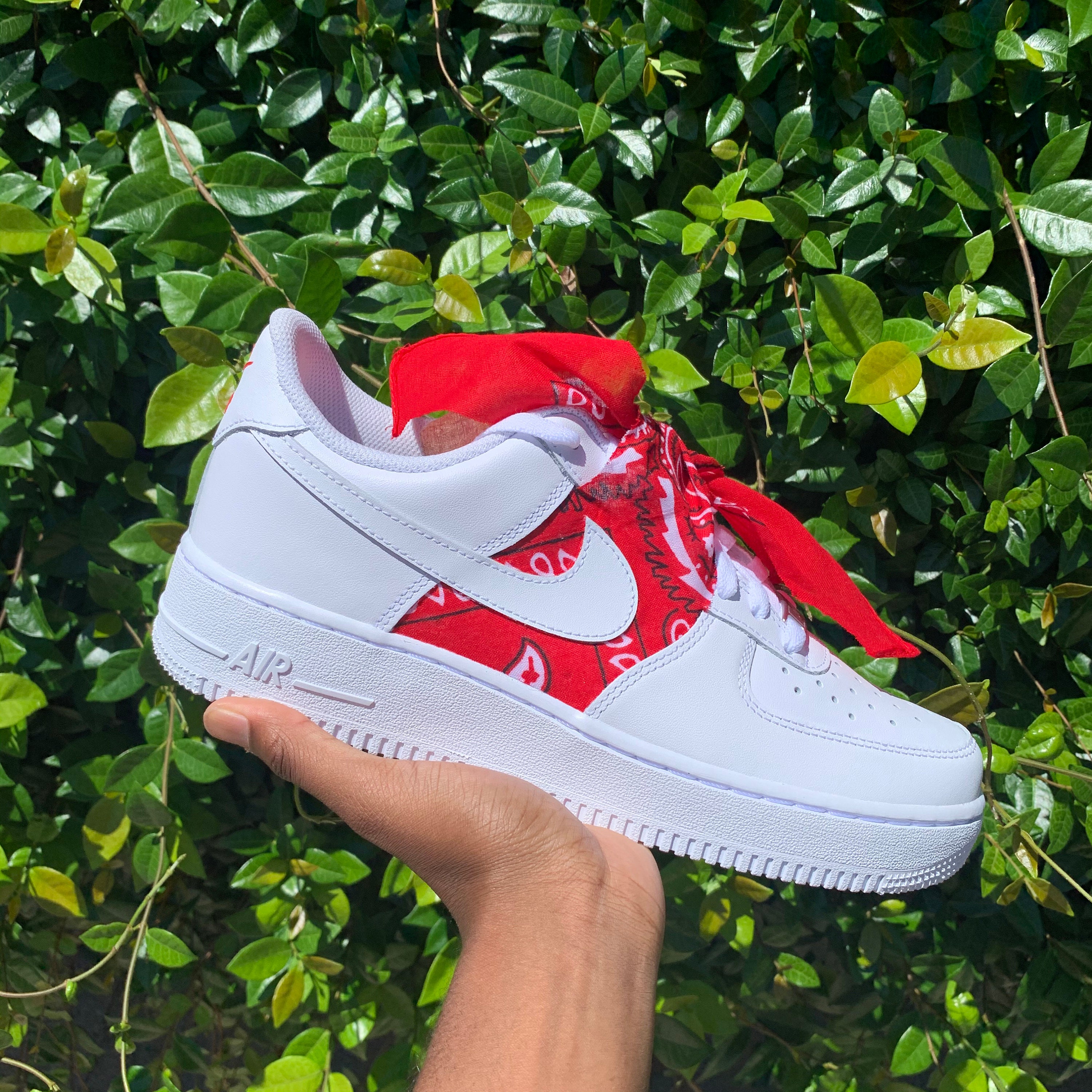 bandana custom air force 1