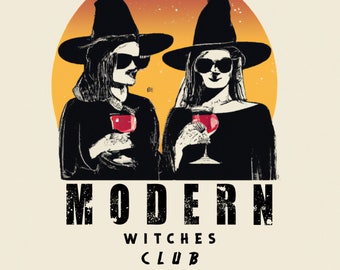 Modern Witches Club Volumen 1 Diseño de camisa 3