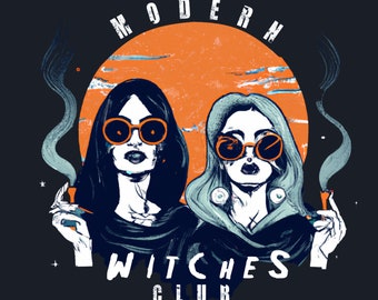 Modern Witches Club Volumen 1 Diseño de camisa 1