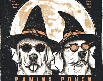 Canine Coven Labrador Retrievers Descarga digital PNG/SVG