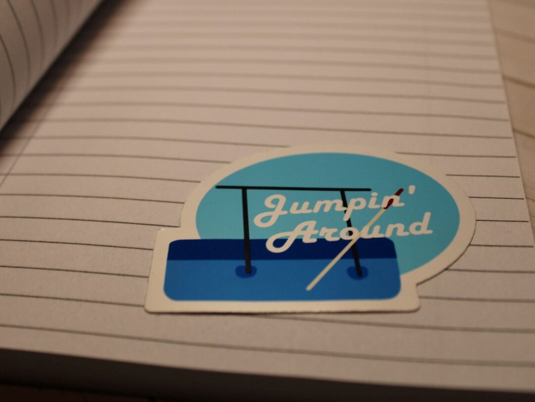 Pole Vault Sticker, Track Sticker, Track and Field, Pole Vault