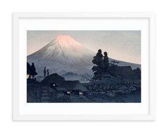 Mount Fuji From Mizukubo by Hiroaki Takahashi, Japanese Art, Wall Art