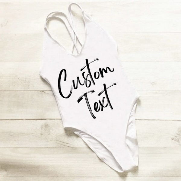 Bride swimsuit | bridesmaid swimsuit | custom swimsuit | bride bathing suit | wedding bathing suit