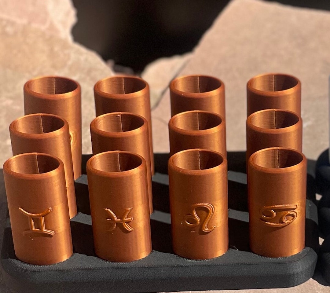 Zodiac Sign Bic Classic Lighter Case Vibrant Color Options Etsy